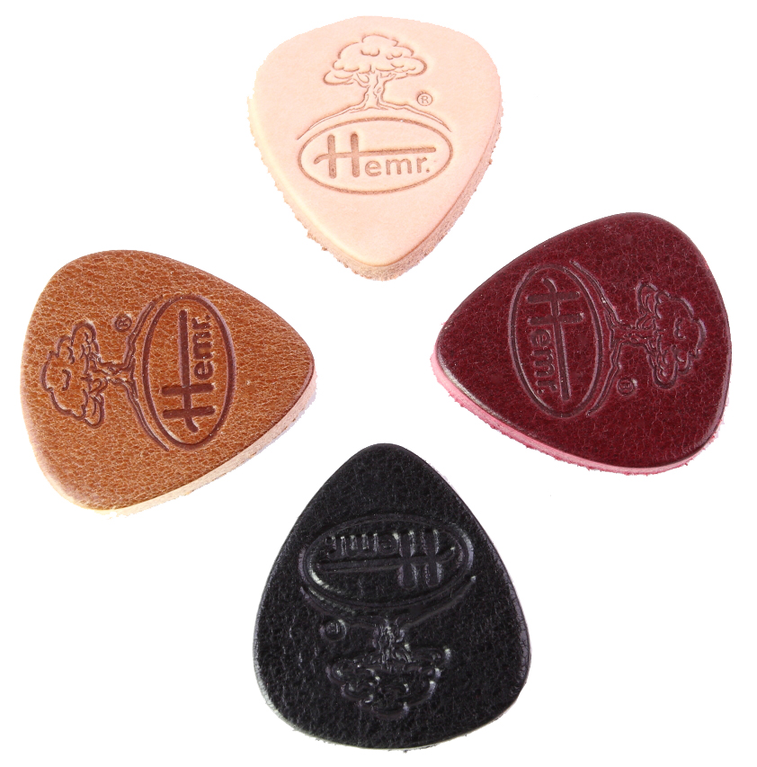 Kožené trsátko MIX BRONZE 4 Ks